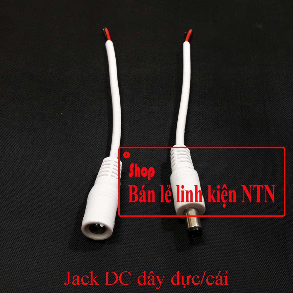 Jack DC dây đực/cái