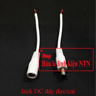 Jack DC dây đực/cái