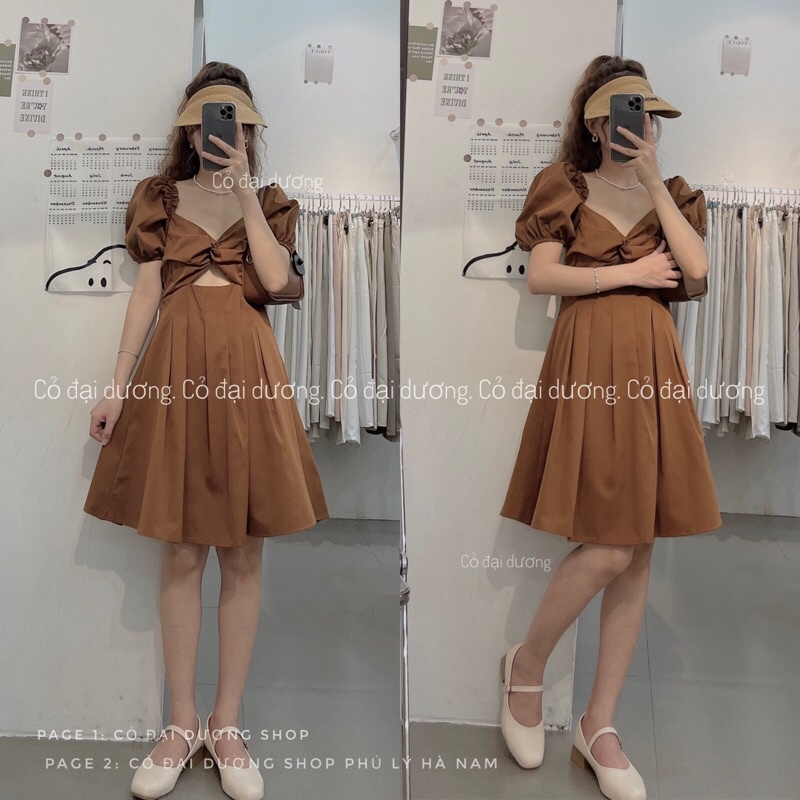 váy hở lưng ngắn 6965