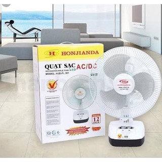QUẠT TÍCH ĐIỆN HONJIANDA FL-301 [DEN NHAY TRANG TRI]