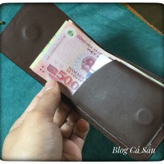 VÍ KẸP TIỀN CÁ SẤU