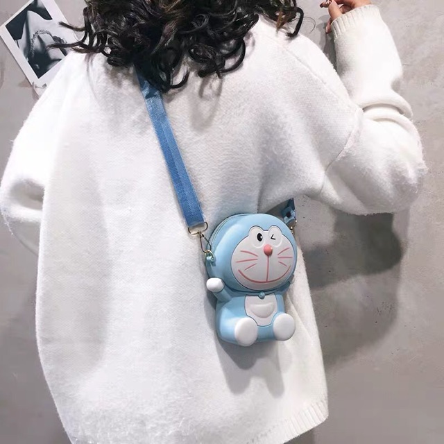 [ORDER+ẢNH THẬT] Túi xách hình Doraemon