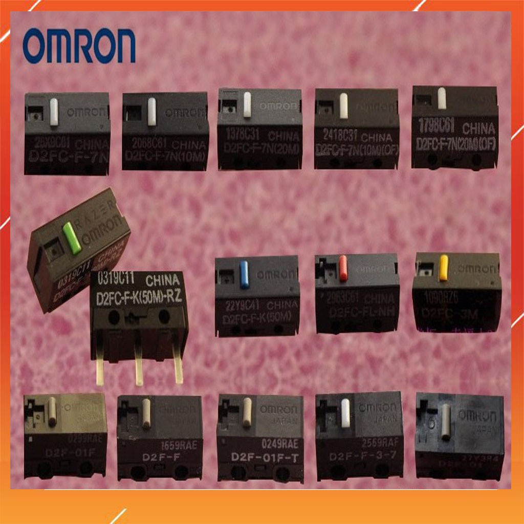 Nút Switch Chuột Omron 3M (3 triệu lần nhấn)