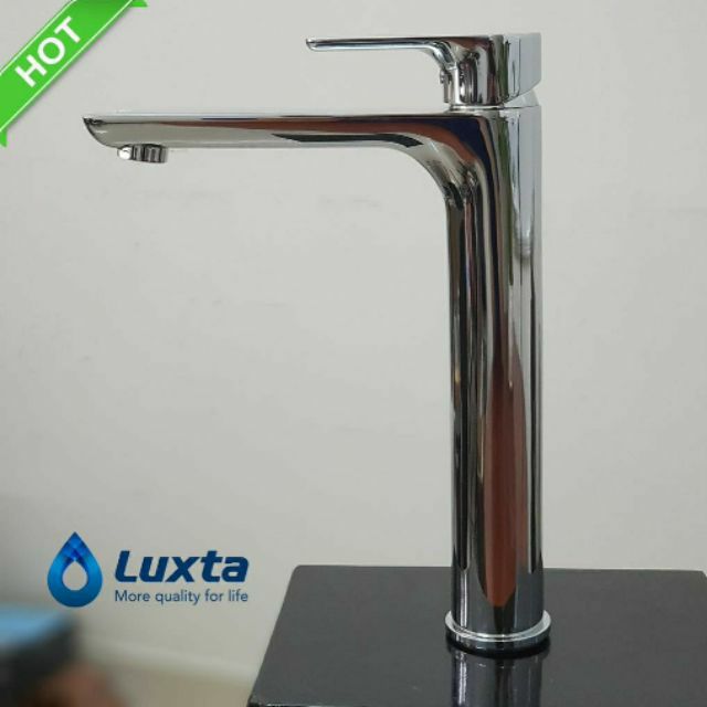 Vòi LAVABO nóng lạnh Luxta L1220B tặng 2 dây cấp  Bảo hành 5 năm