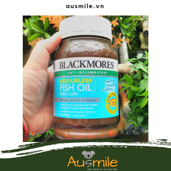 Blackmores Odourless Fish Oil Mini Caps 200V | 400V