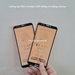 Cường lực Dẻo chống vân tay chống vỡ dành cho Huawei Y7 pro Y7 prime 2018