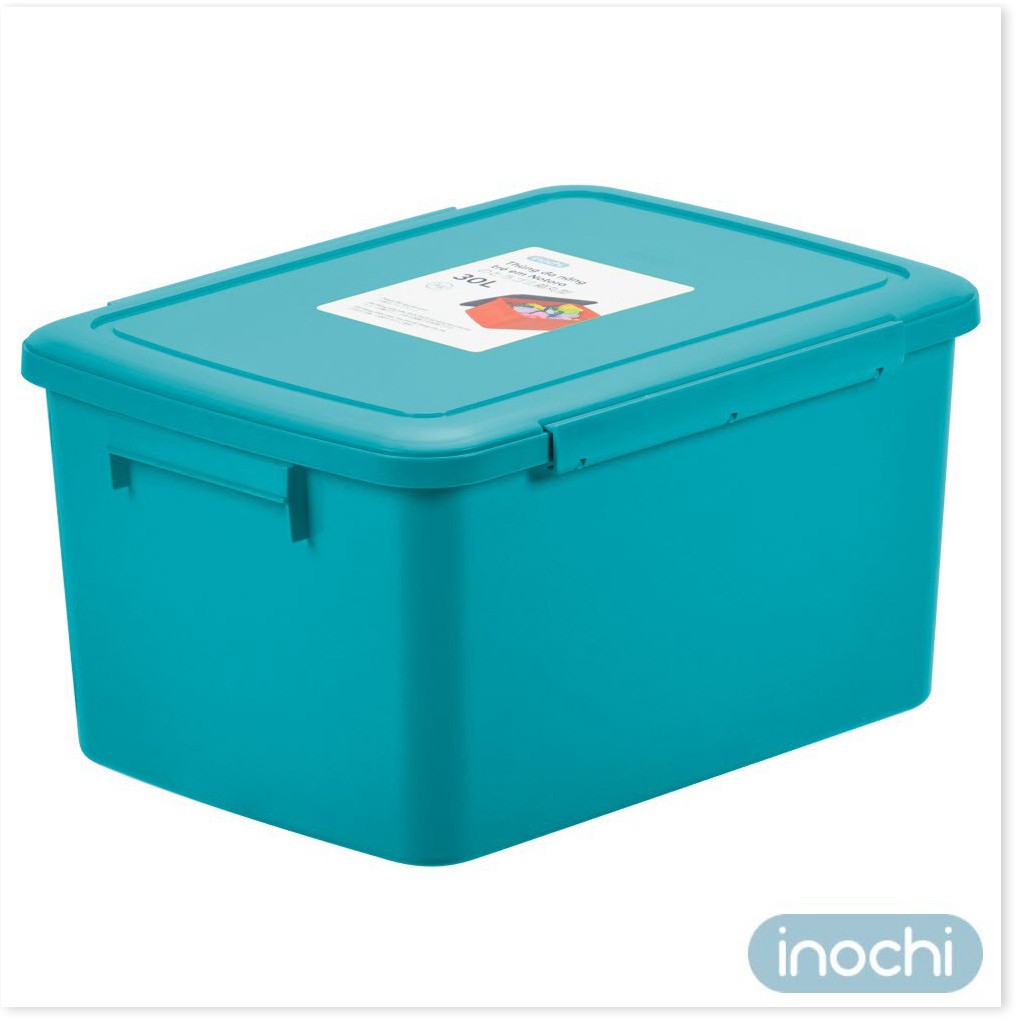 Thùng nhựa đa năng trẻ em Inochi 30L - Không gian lưu trữ lớn, Màu sắc nổi bật, Chất lượng Nhật Bản