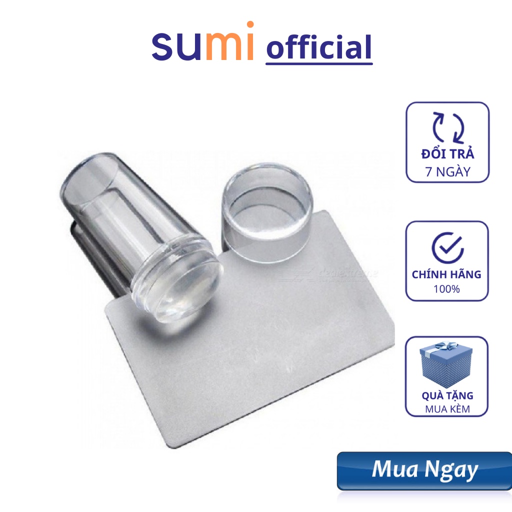 Con dấu in móng tay làm fench đầu móng