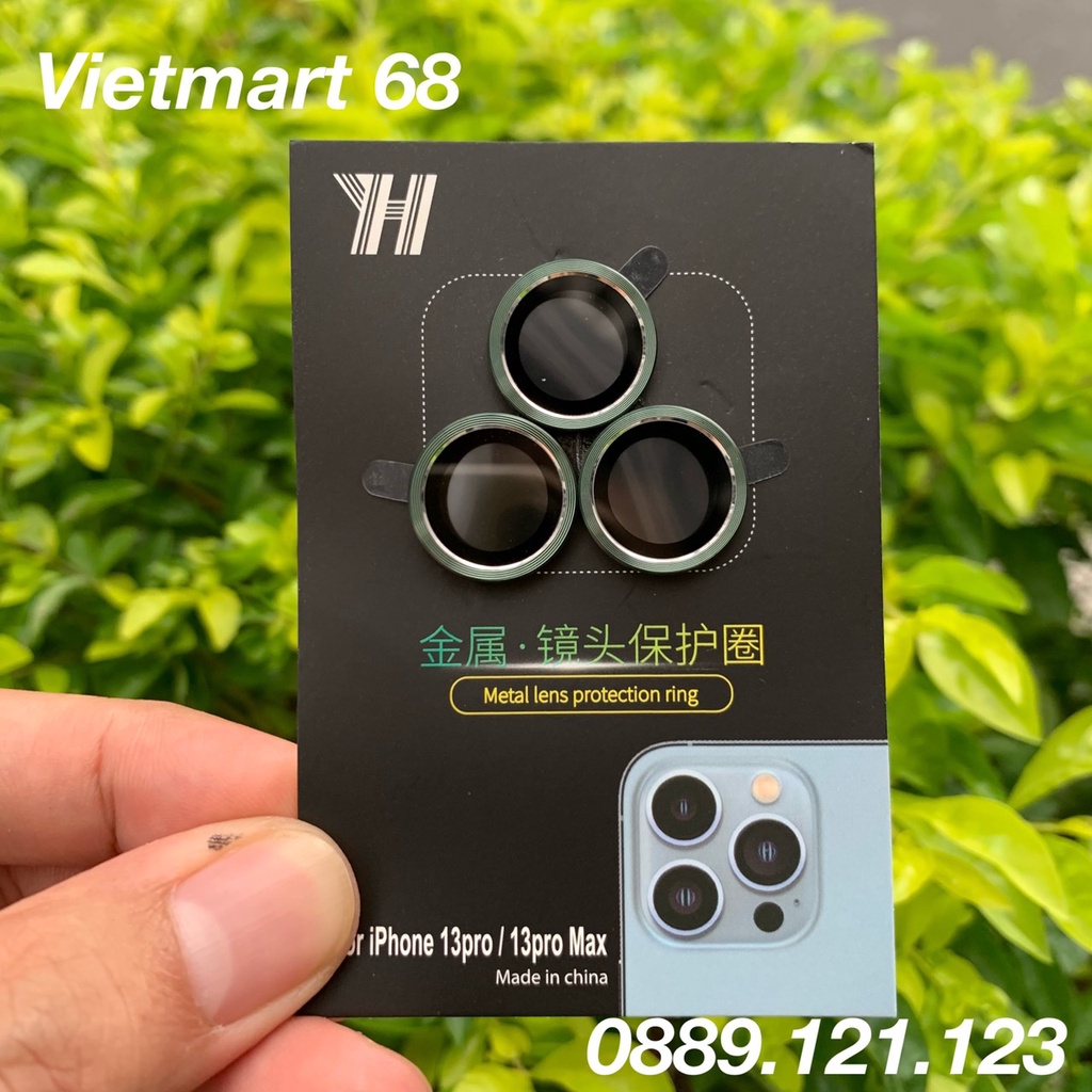 Mắt Bảo Vệ Camera Dành Cho iPhone 13-13Mini, 13Pro, 13ProMax - Màu Xanh Rêu Mới Siêu Hot