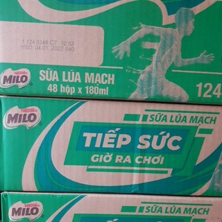 thùng sữa 6 lốc 8 milo 180ml