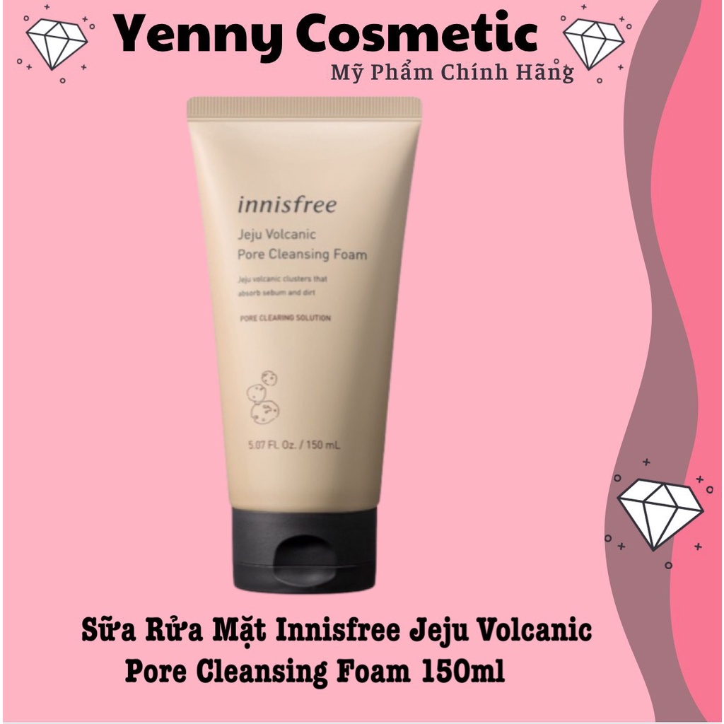 Sữa Rửa Mặt Innisfree Jeju Volcanic Pore BHA Cleansing Foam 150ml