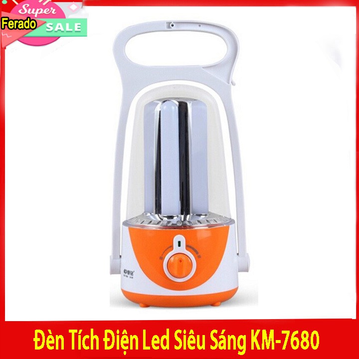 Đèn tích điện led siêu sáng KM-7680