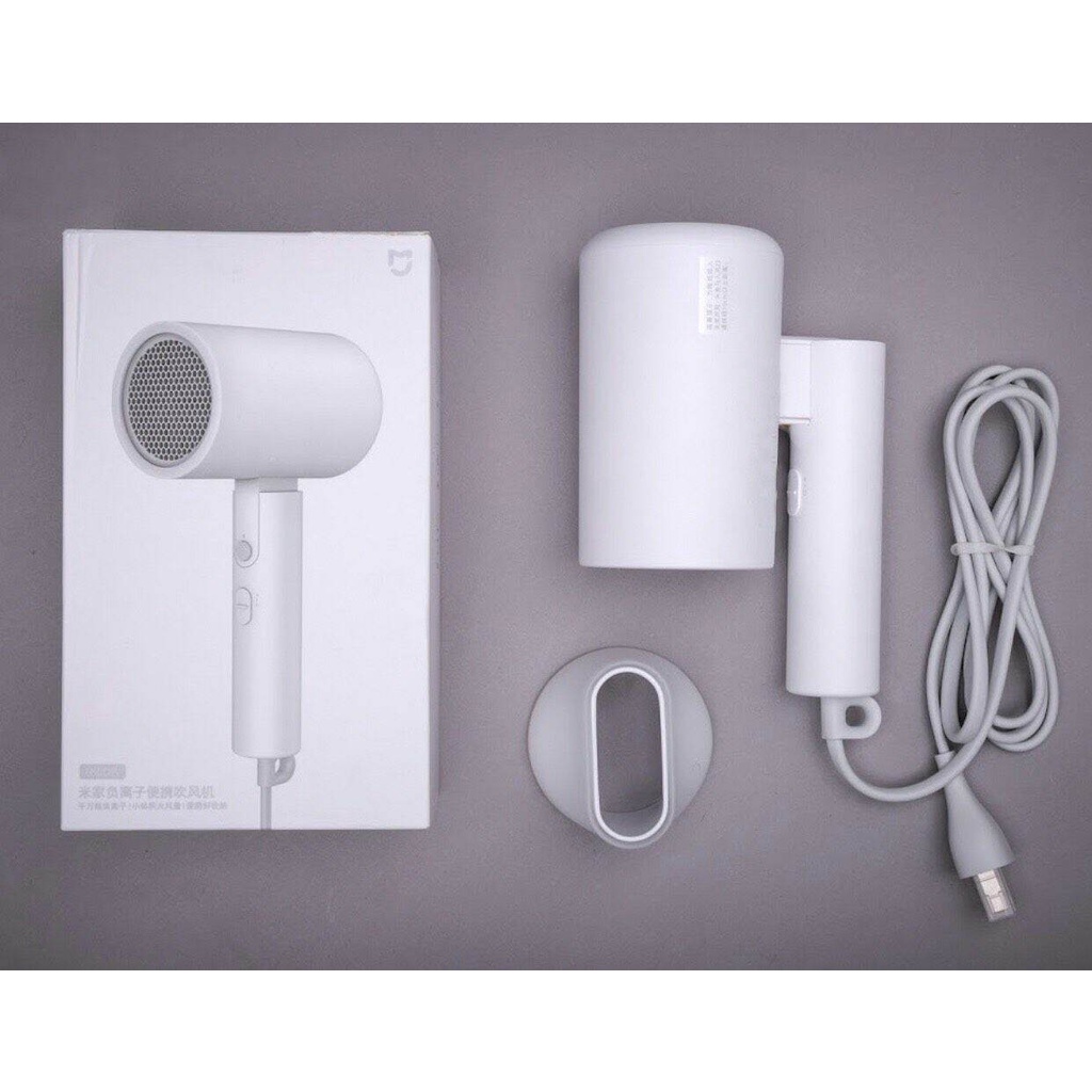 Máy Sấy Tóc Xiaomi Mijia H100 Có 2 Chiều Nóng Lạnh Ion Âm Giúp Tóc Mượt Mà, Khô Nhanh, Gập Gọn, Móc Treo - Chuẩn Salon
