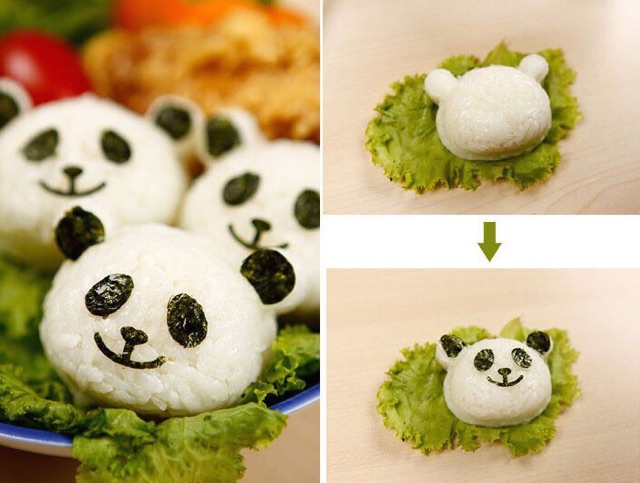 Khuôn tạo hình cơm cho bé ngộ nghĩnh Thương hiệu Nhật