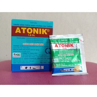 Thuốc kích rễ hoa hồng Atonik-giai đoạn vào bầu, sang chậu cây (hộp 10 gói)