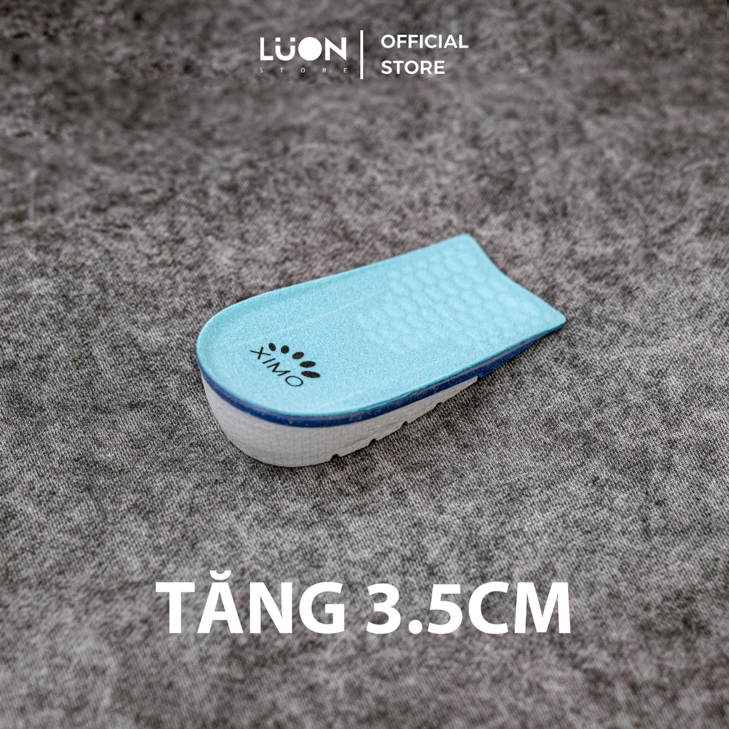 Lót giày tăng chiều cao 3,5cm-5cm có đệm khí cả bàn & nửa bàn cao cấp