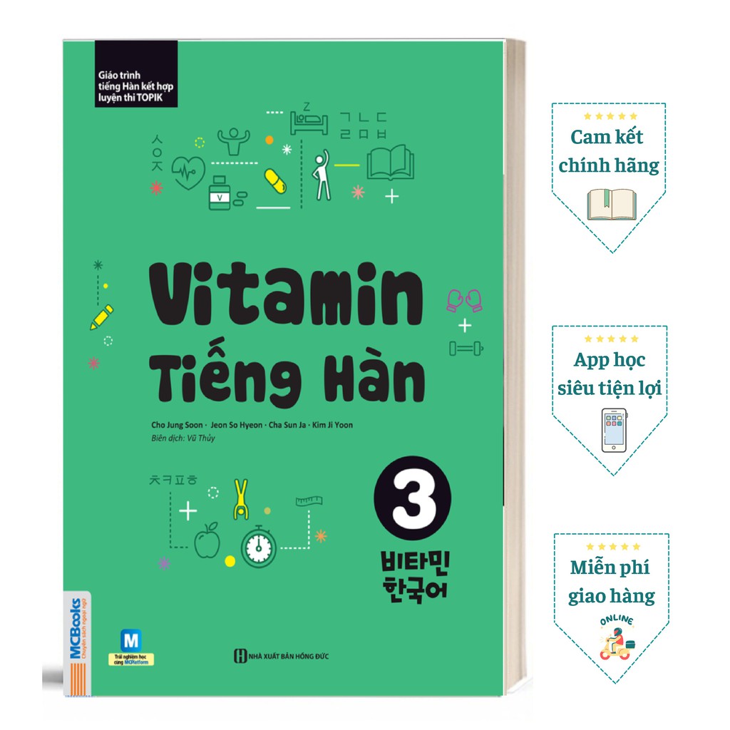 Sách - Vitamin Tiếng Hàn Tập 3
