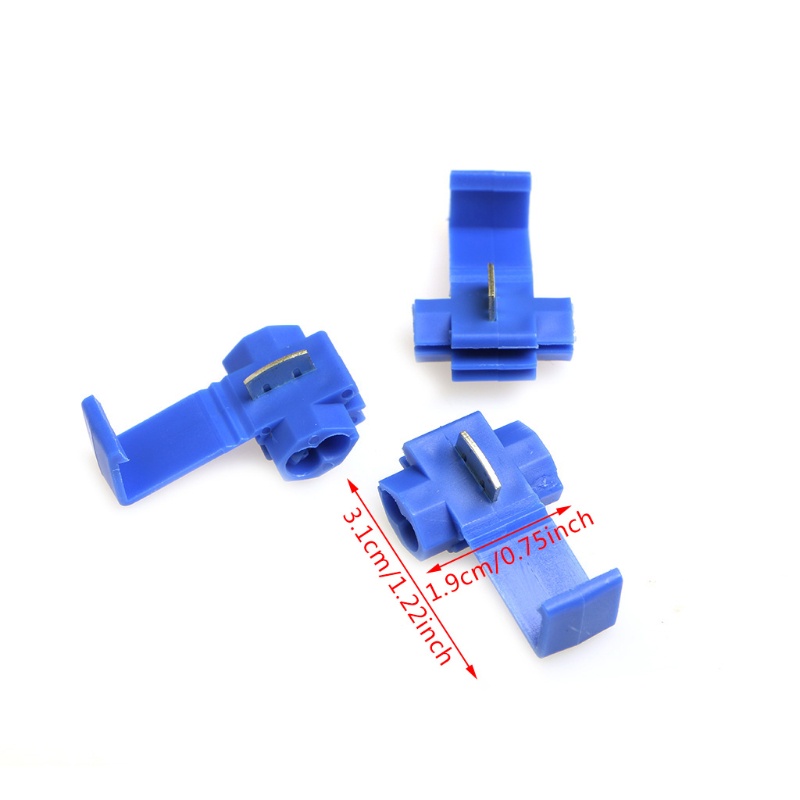 Set 50 Đầu Nối Dây Điện Tháo Lắp Nhanh Tiện Dụng