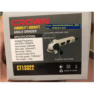 Máy mài góc crown ct13322