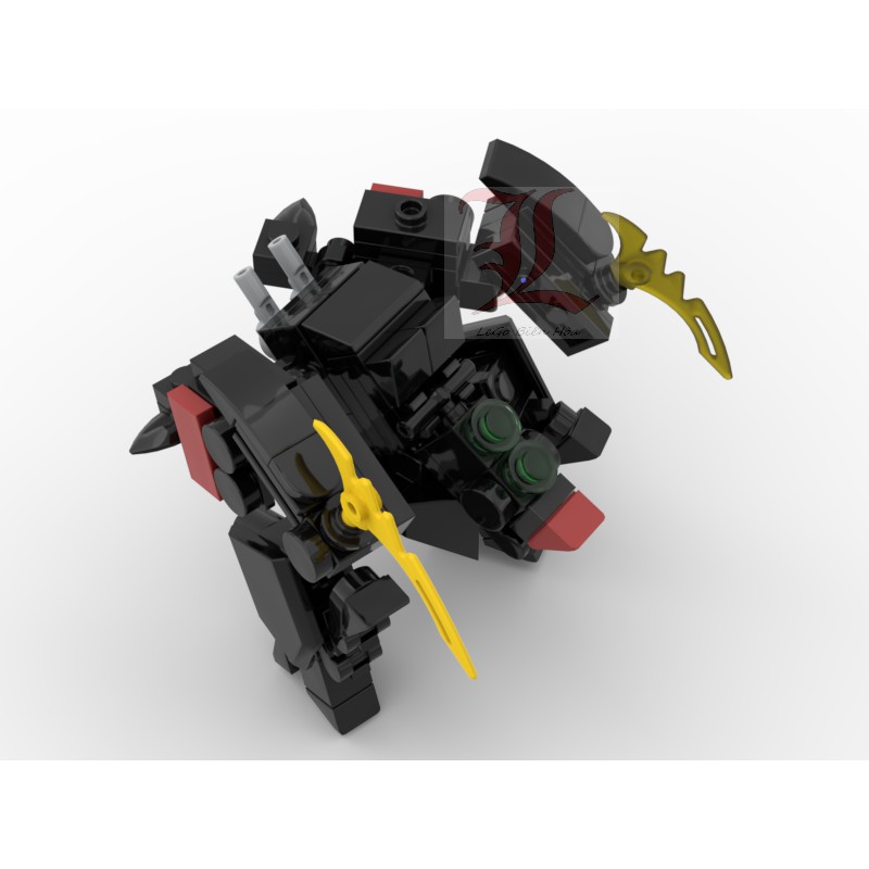 Đồ chơi lắp ráp Non Lego Moc mech Mobile Armo