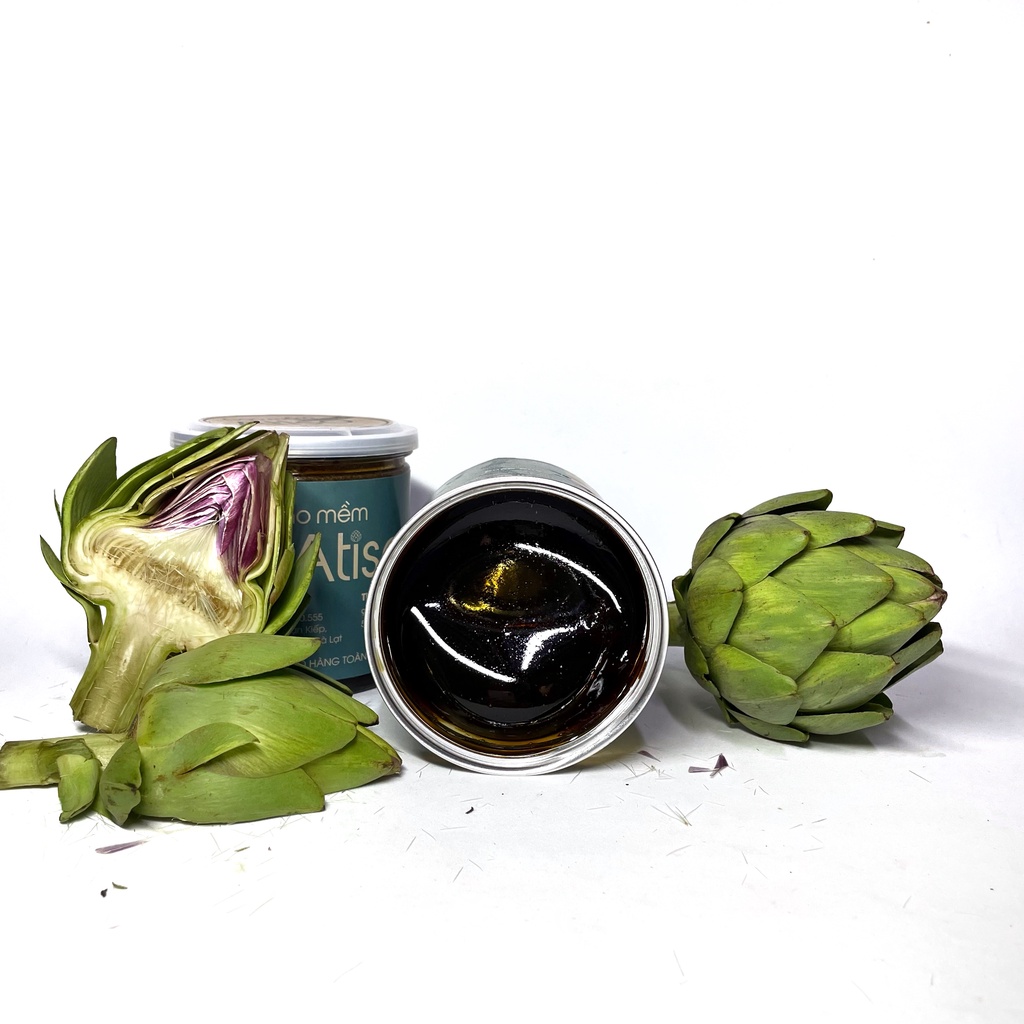 Cao trà atiso đà lạt, 500gram, đặc sản đà lạt loại Đà Lạt cao mềm actiso, Coganu Farm