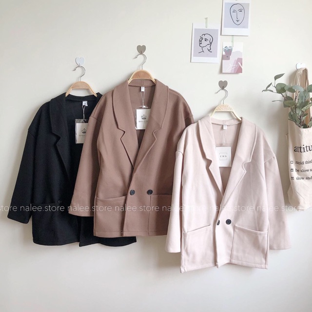 Khoác vest dạ mềm