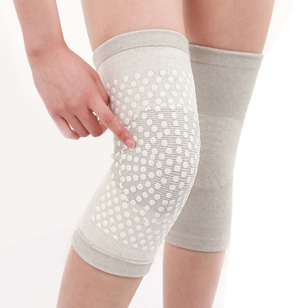 Bộ 2 đai bảo vệ đầu gối giữ ấm chống trượt nhiều màu sắc tiện dụng