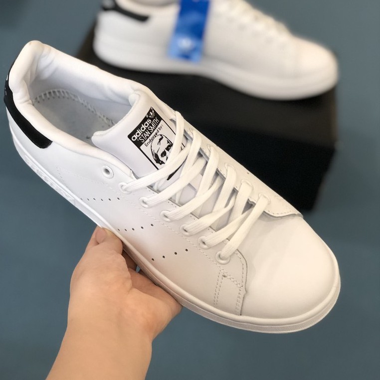 ✔️Giày Stan Smith Trắng Gót Đen Fullbox✔️