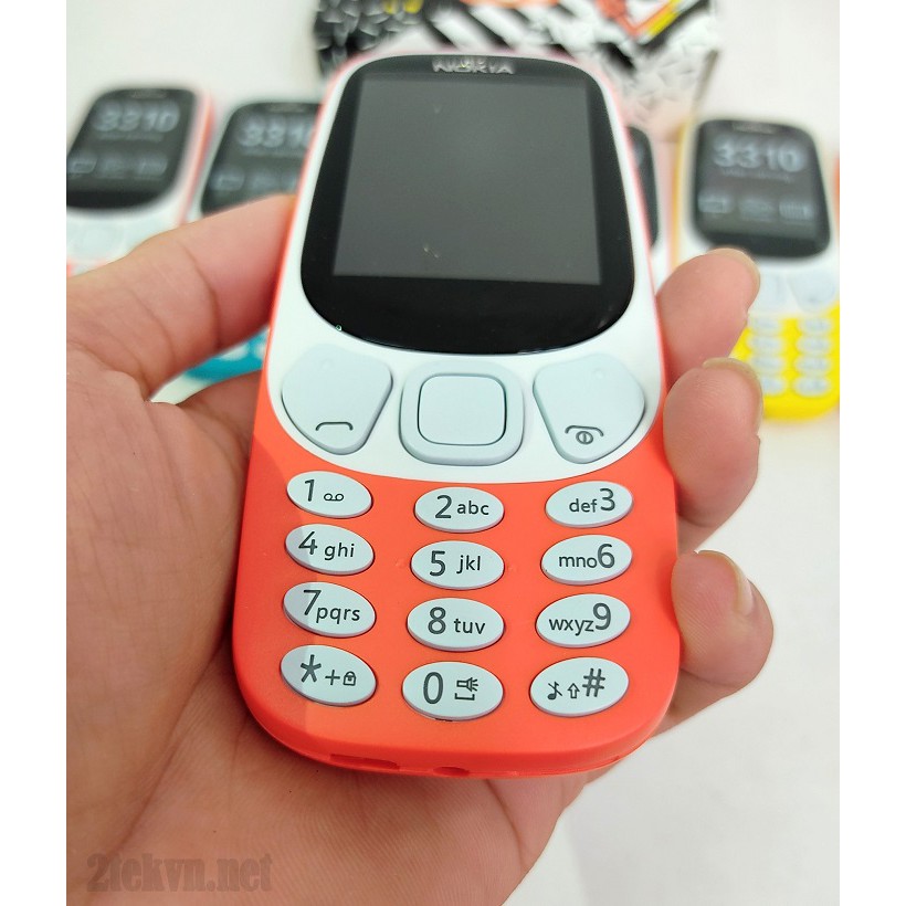 Điện thoại 2 sim Nokia 3310 giá rẻ, bền, đẹp