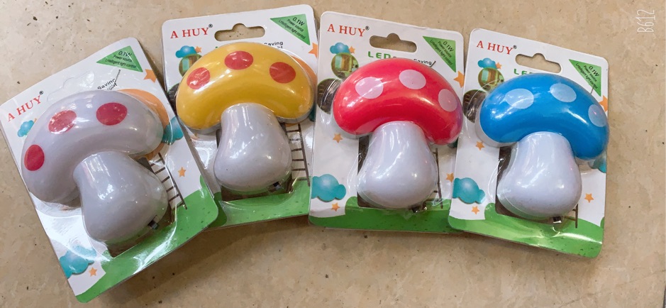 Đèn ngủ cảm ứng hình nấm