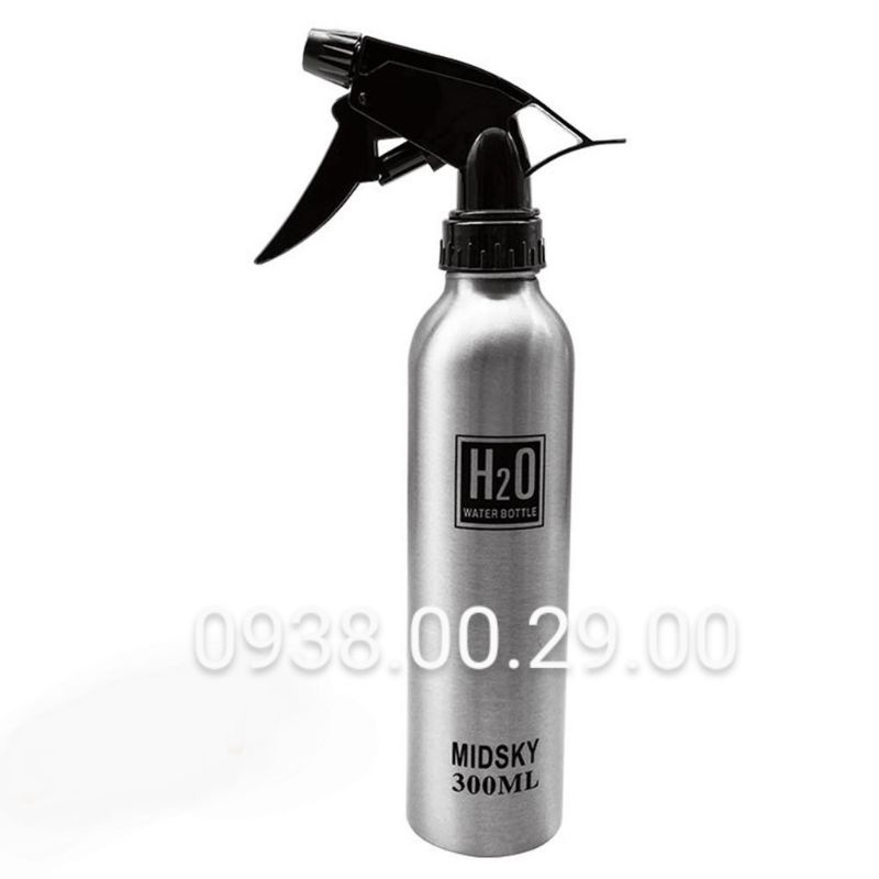 Bình Nhôm Xịt Nước Cắt Tóc Nam Tony&Guy Và H2O Dung Tích 300ml.