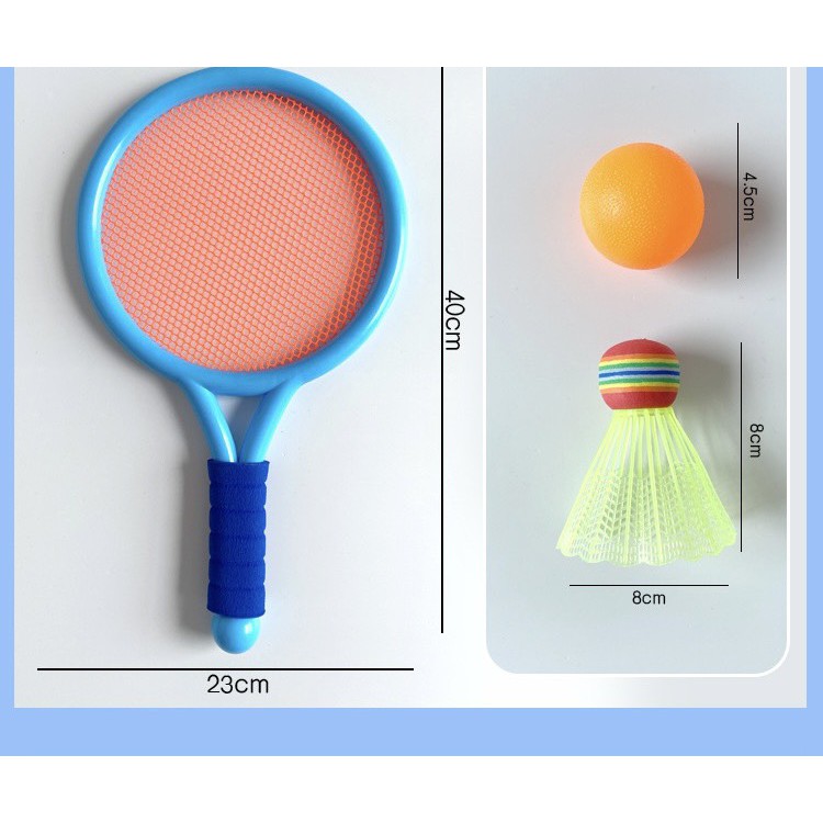 Bộ vợt cầu lông dành cho trẻ em màu sắc siêu dễ thương MH:9000000040