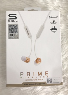 TAI NGHE BLUETOOTH SOUL PRIME WIRELESS WHITE