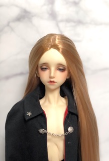 Tóc lụa bảng màu 2 cho búp bê bjd 1/3 1/4 1/6.