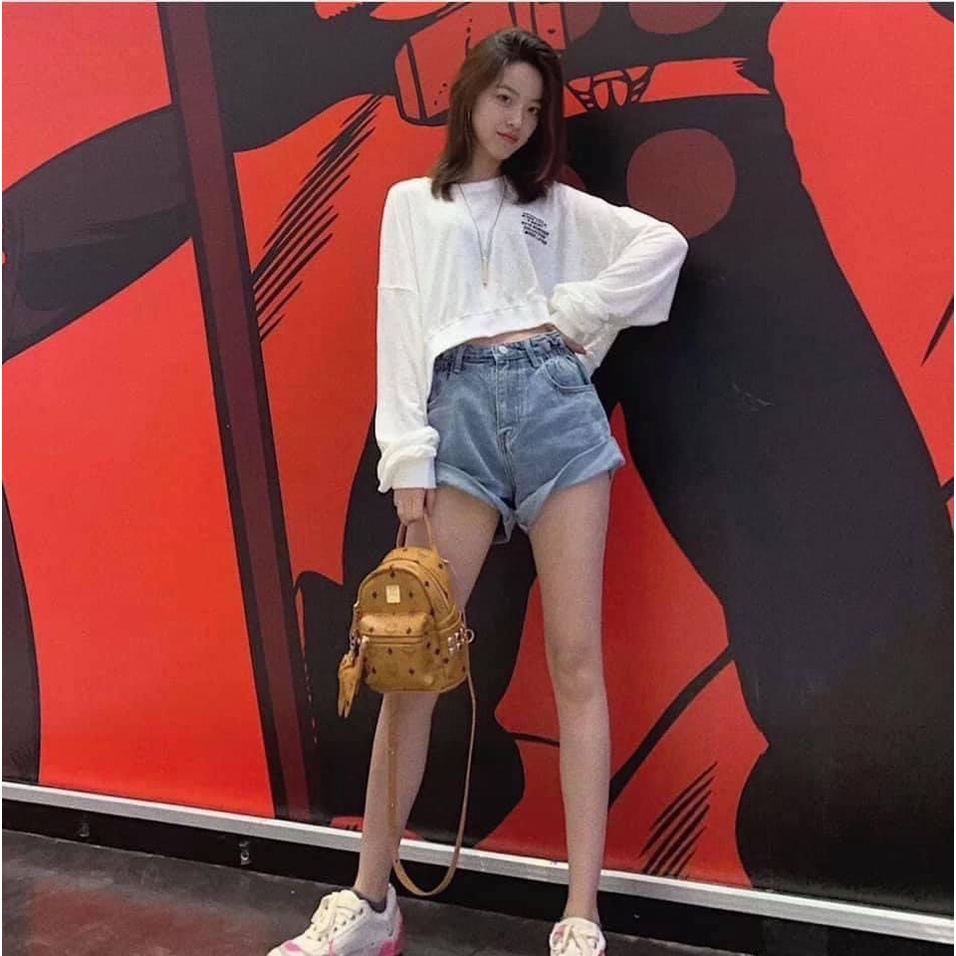 Balo MC.M kèm móc fullbox size 18cm