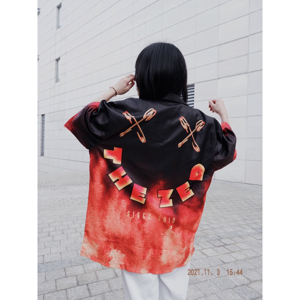 Áo sơ mi Red Flame