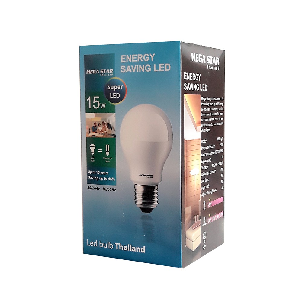 Combo 10 Bóng đèn Megastar LEDBulb 7W E27 6500k  hoặc 3000k