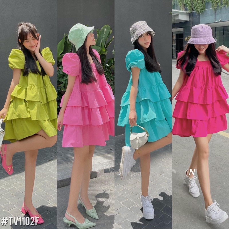 🆘 FREESHIP 🆘 Váy tầng siêu sịn sò