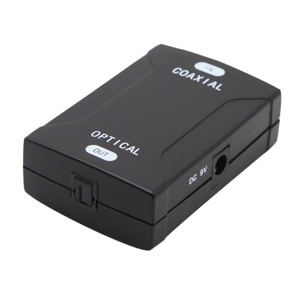 Đầu chuyển đổi tín hiệu âm thanh kỹ thuật số đồng trục RCA sang quang học Toslink SPDIF tiện lợi