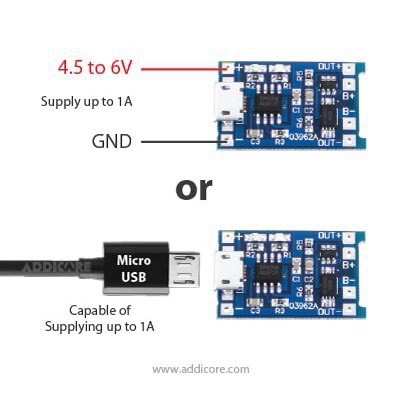 KGDS MCV Mạch Sạc 1S Pin Lithium - Li-ion - 18650 TP4056 sở hữu bảo kê Pin 2 20