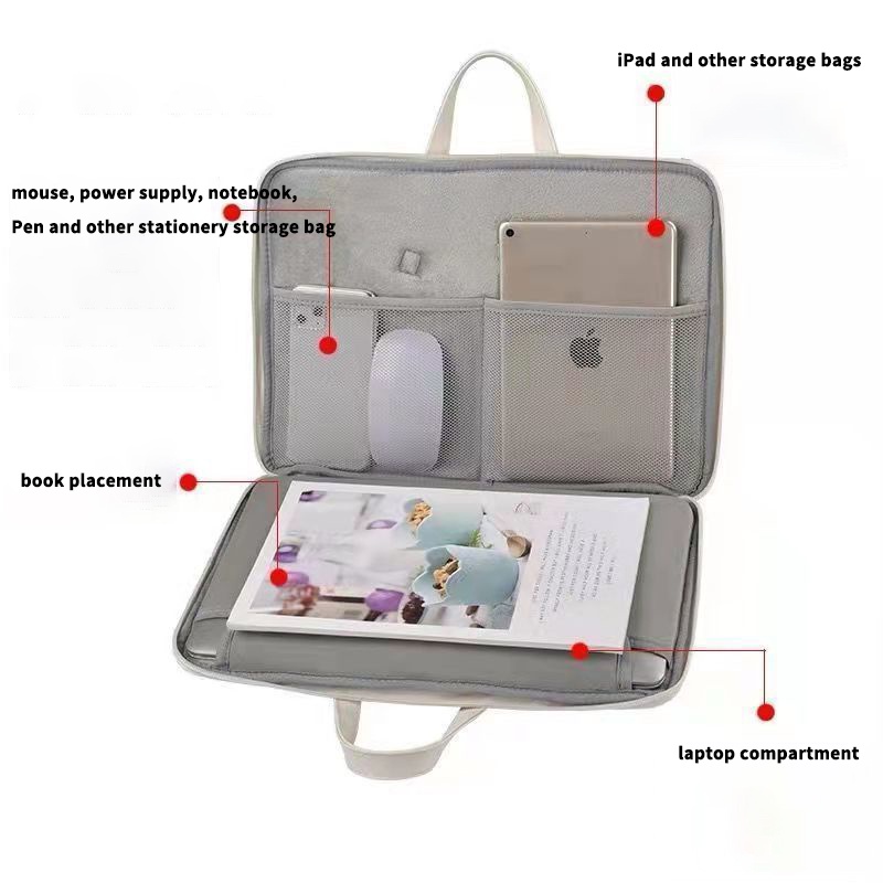 Túi Đựng laptop Chống Thấm Nước Kích Thước 13.3 14 15 Inch Dành Cho Hp Dell Huawei