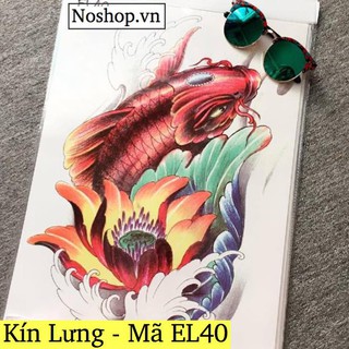 Hình Xăm Dán Kín Lưng EL40