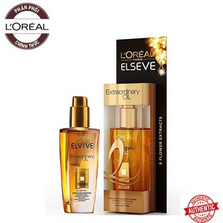 Dầu Dưỡng Tóc Từ Tinh Dầu Hoa L'Oreal Elseve Extraordinary Oil 100ml