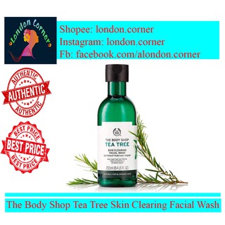 Sữa rửa mặt The body shopTea Tree Facial Wash 250ml (date 2021)