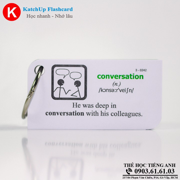 Bộ KatchUp Flashcard 3000 từ tiếng Anh A - Standard