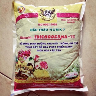 Phân bón hữu cơ vi sinh cao cấp đầu trâu 1kg