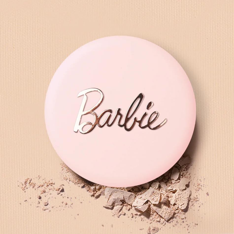Phấn phủ Eglips x Barbie Blur Powder Pact dạng nén kiềm dầu, che phủ tốt - HanZy Store