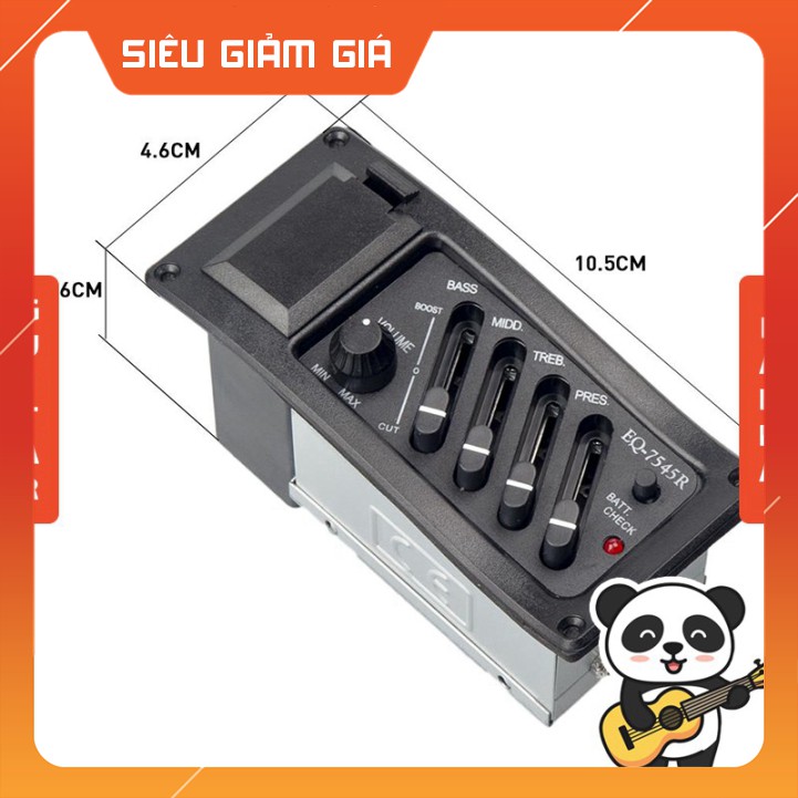 [Chính hãng] EQ đàn Guitar Acoustic 7545R, EQ đàn Guitar Classic 7545R
