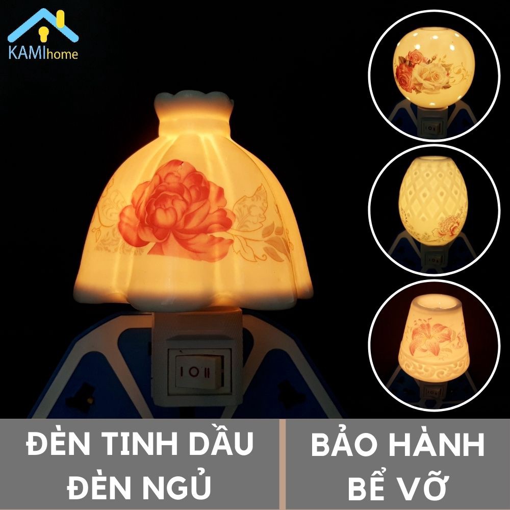 HÀNG CAO CẤP -  Đèn ngủ trẻ em kiêm xông tinh dầu Cắm tường dùng điện mã 25003  - Hàng Cao Cấp