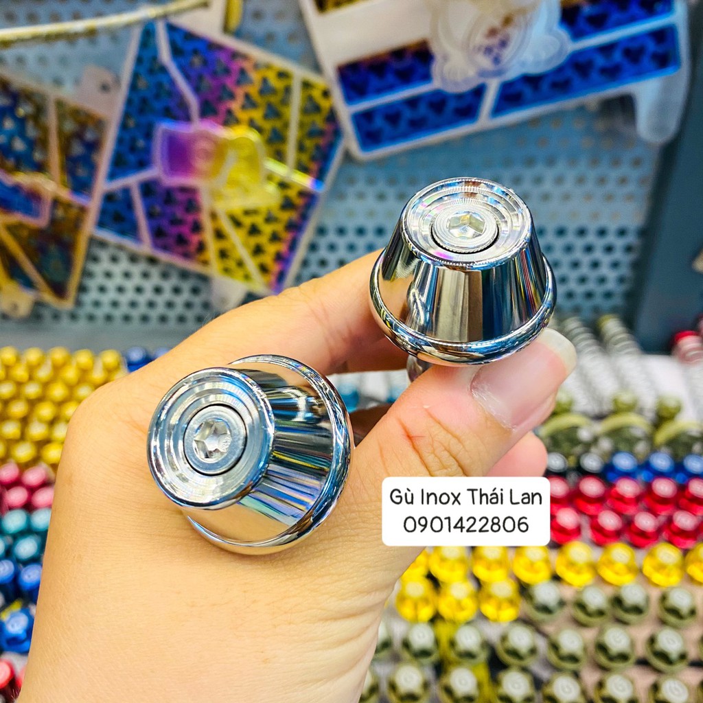 Gù Inox 304 xi niken hàng nhập thái lan gắn mọi loại xe